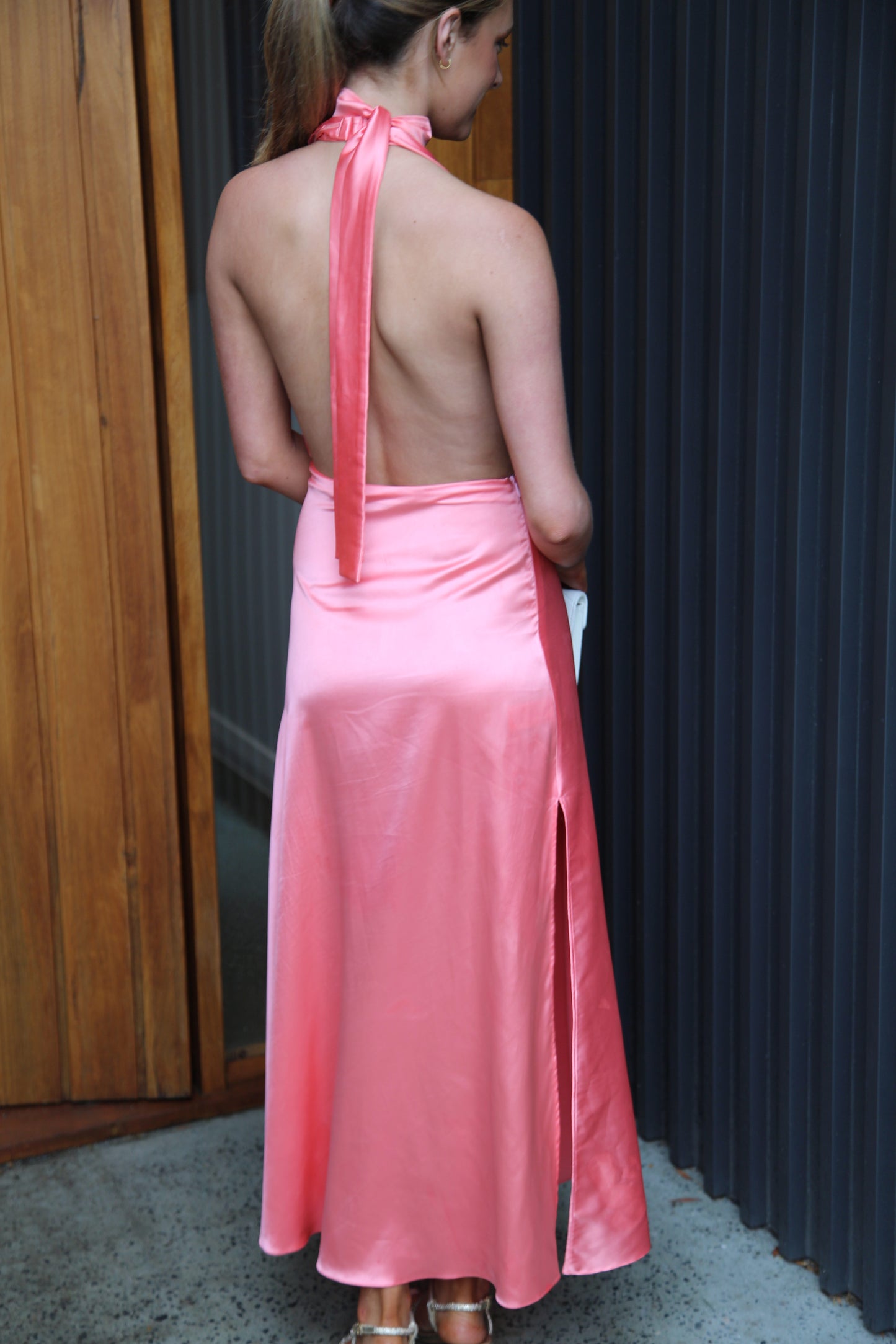 Custom Halter Maxi dress