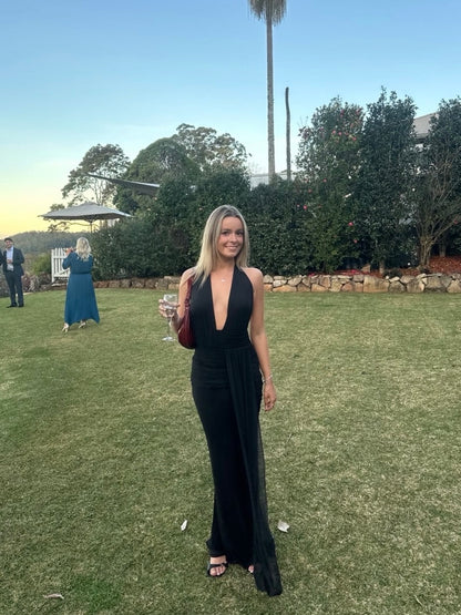 Cassie Drape Maxi Dress
