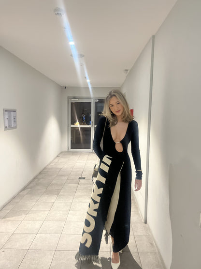 Kinetic Bead Midi Dress