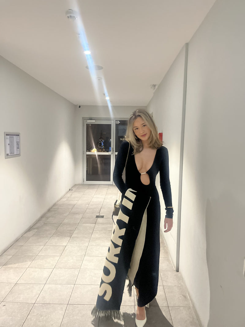 Kinetic Bead Midi Dress