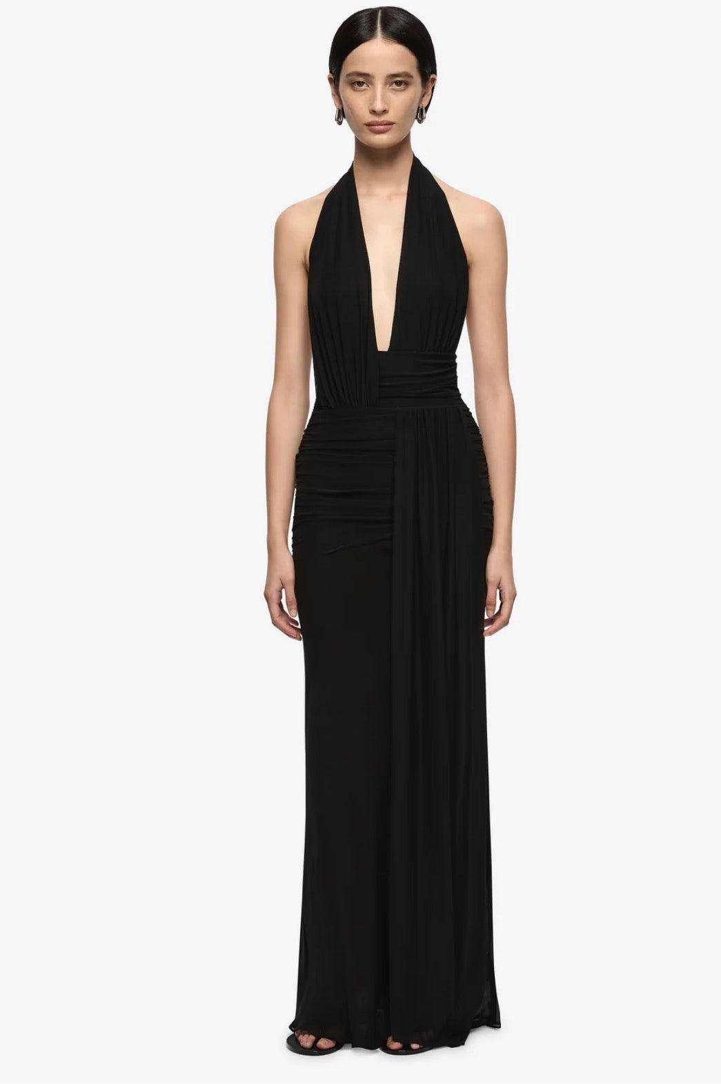 Cassie Drape Maxi Dress