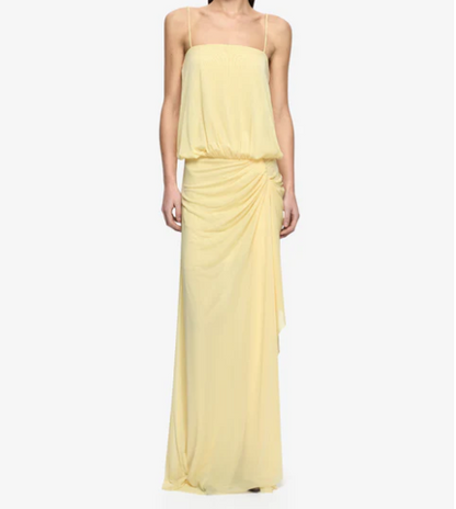 Kora Blouson Maxi Dress